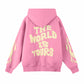 Flame Hoodie - Pink