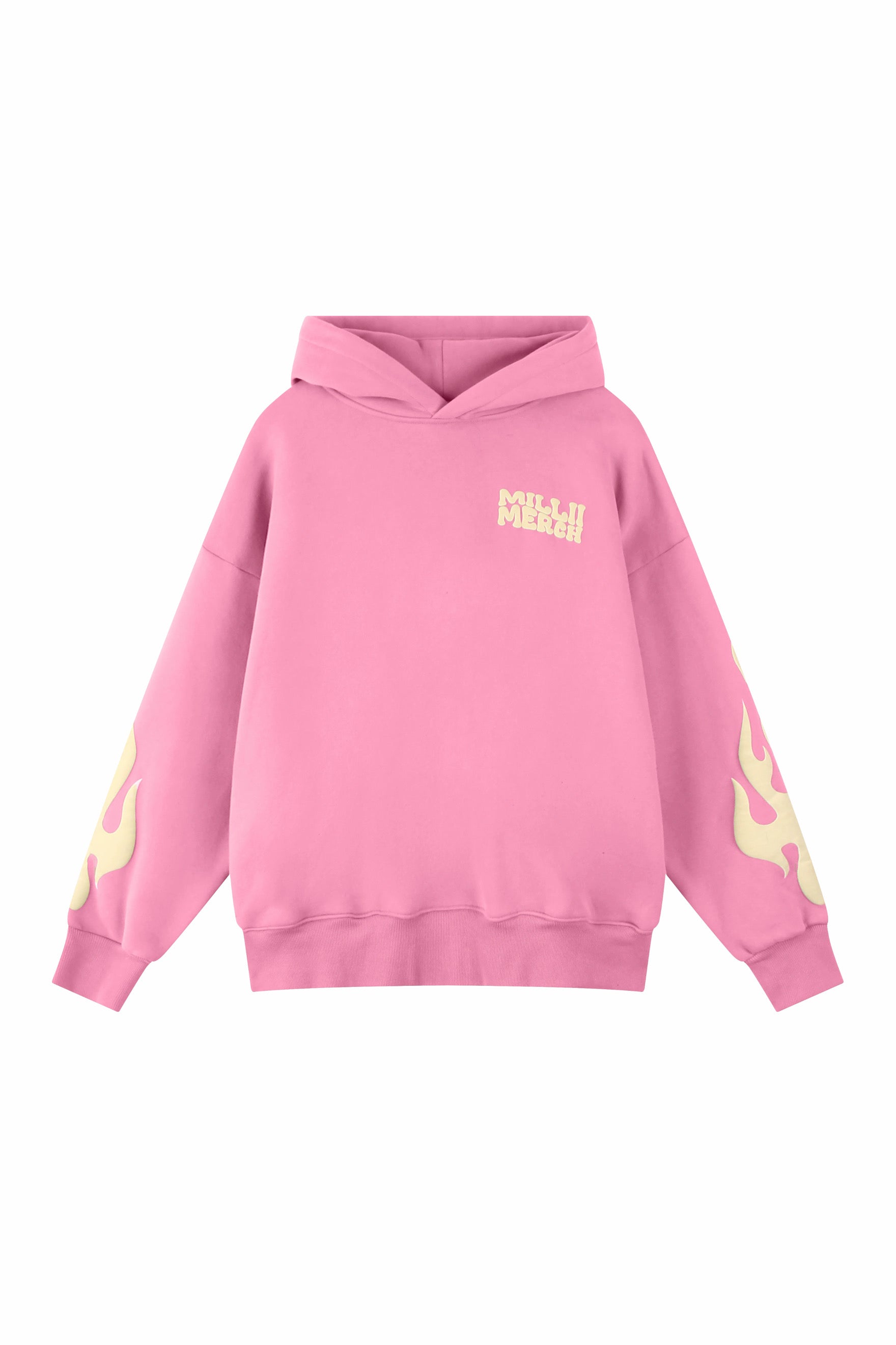 Flame Hoodie - Pink – MILLII MERCH