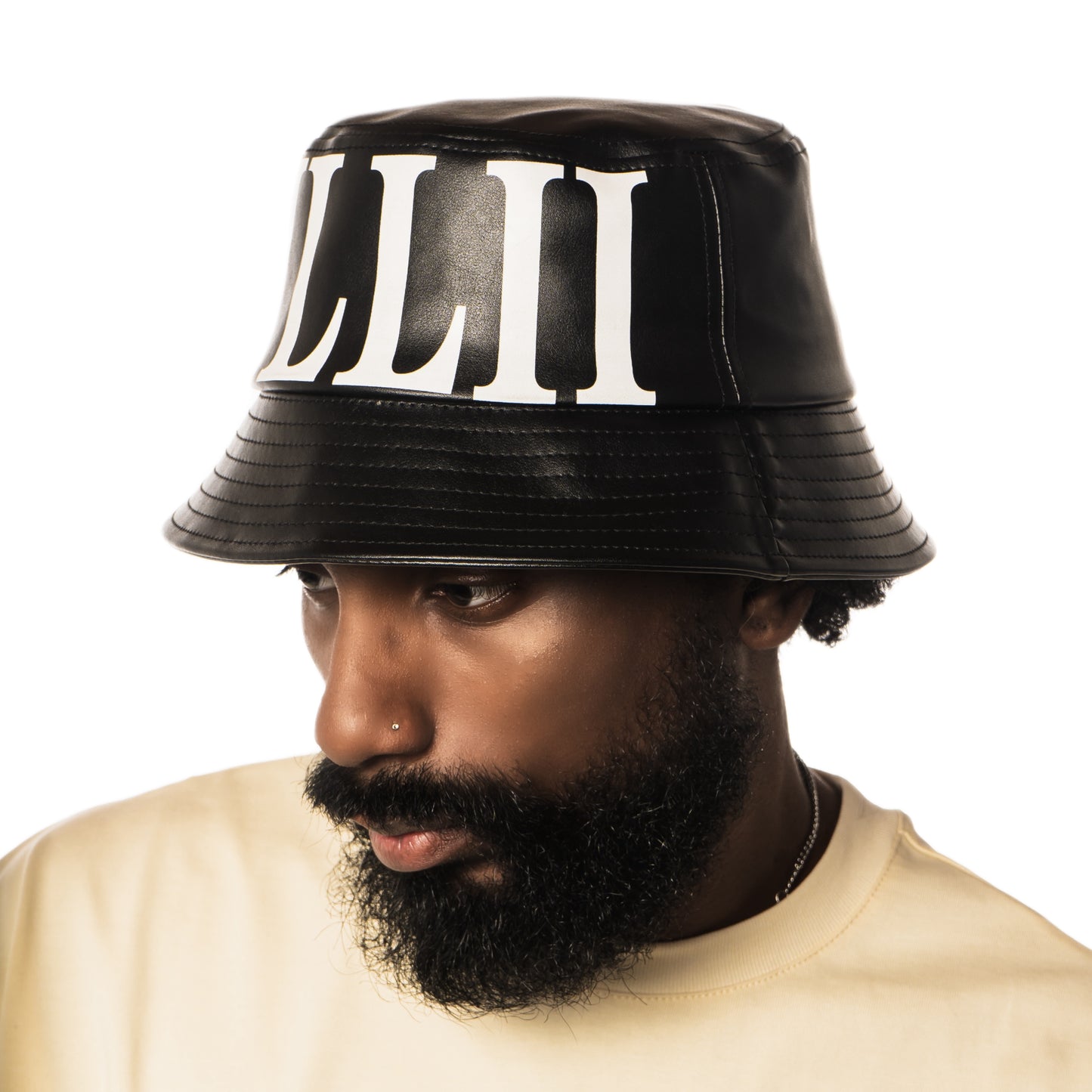 Leather Bucket Hat