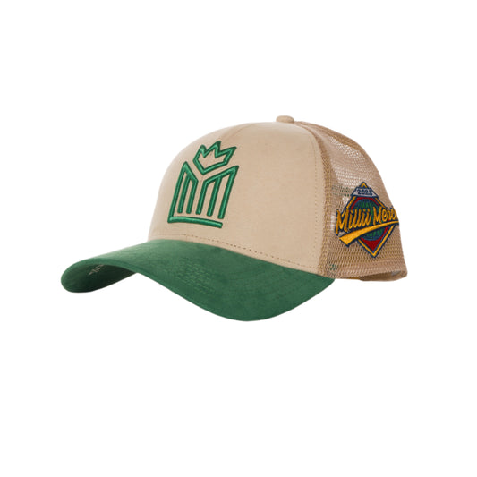 Millii Championship Green & Tan Hat