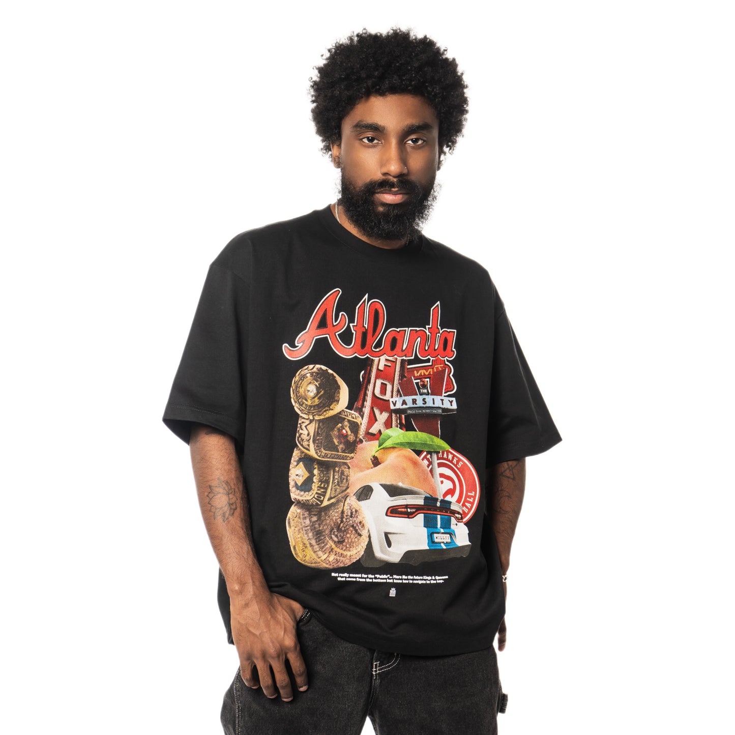 Atlanta Culture Black Tee