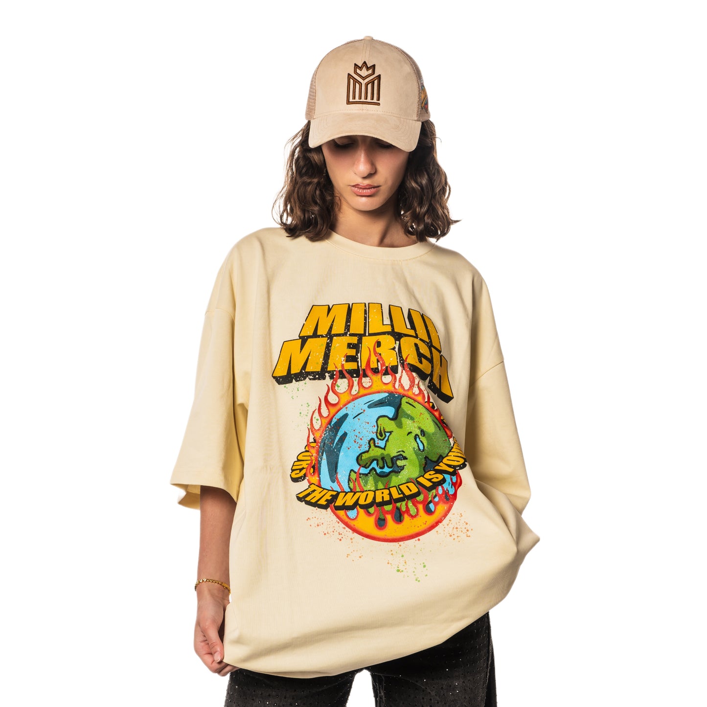 World On Fire Tee