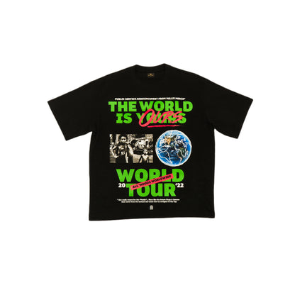 The World Is Ours Black Tee