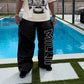 Oversized Windbreaker Pants