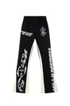 Barb Wire Flare Pant