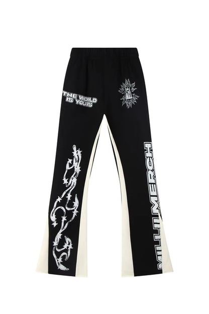 Barb Wire Flare Pant