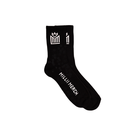 Black Millii Signature Socks