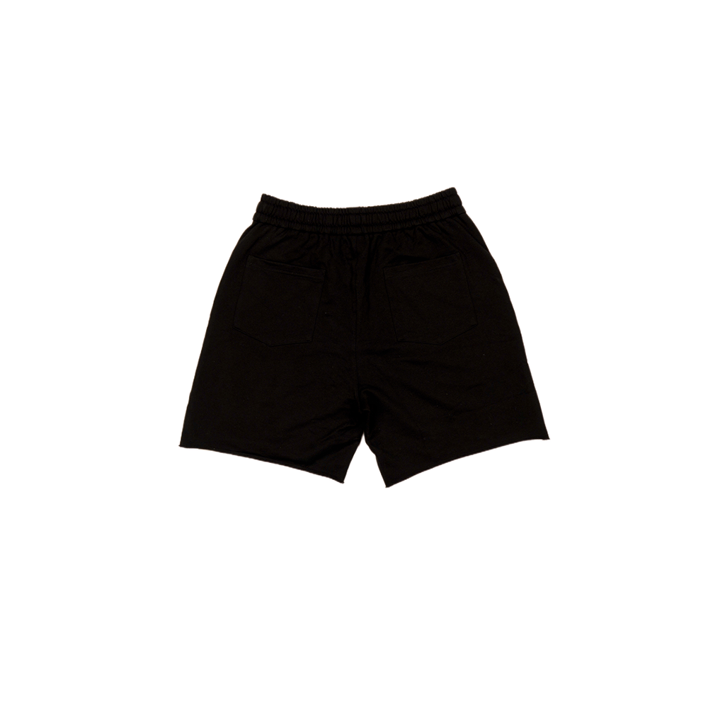 Millii Black and Red Flame Shorts