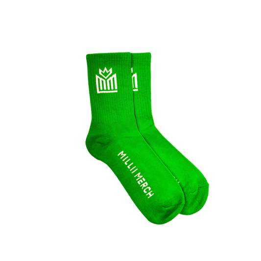 Green Millii Signature Socks