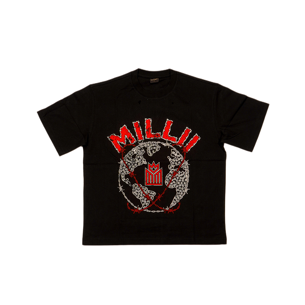 Millii Wire Black and Red Tee