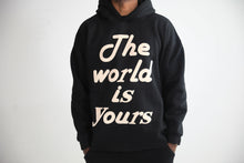 Load image into Gallery viewer, The World Is Yours Hoodie - Black
