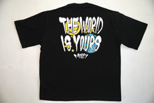 Load image into Gallery viewer, The World Is Yours Graphic Tee (Available in black or cream)
